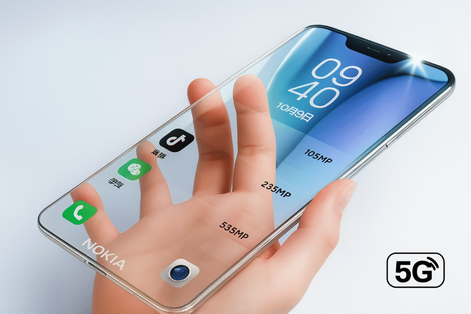 #Nokia #TransparentPhone #Nokia5G #FuturePhone #TechNews #Smartphone2025 #TransparentDisplay