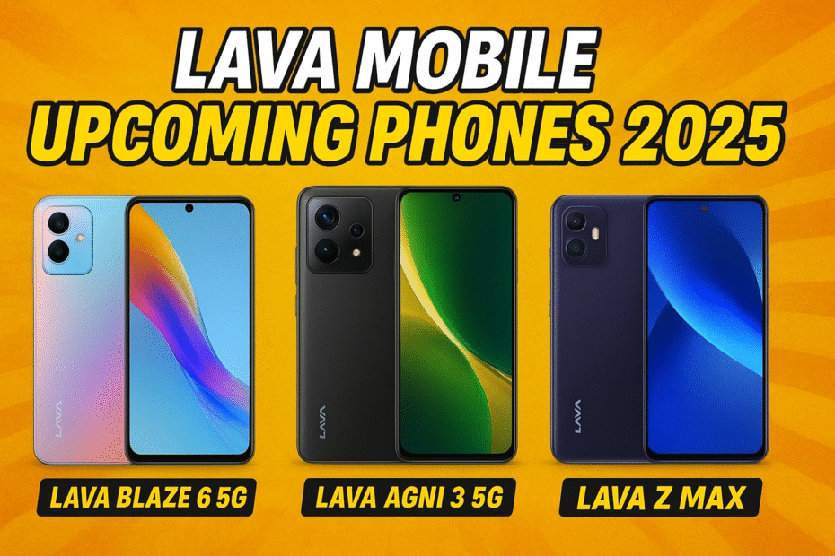 #LavaMobile #LavaUpcomingPhones #LavaBlaze6 #LavaAgni3 #LavaZMax #Lava5GPhones #LavaMobile2025