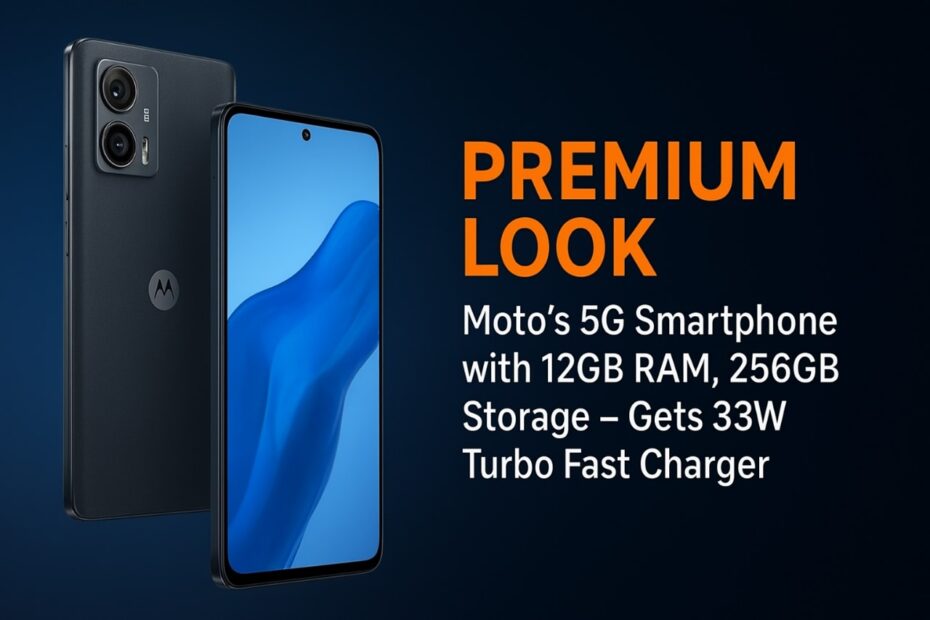 #Moto5G #MotoSmartphone #MotorolaIndia #5GPhone #MotoPremiumLook #TurboFastCharging #33WTurboCharger #12GBRAM #256GBStorage #MotorolaLaunch #SmartphoneNews #TechNewsIndia #GadgetUpdate #MobileLaunch
