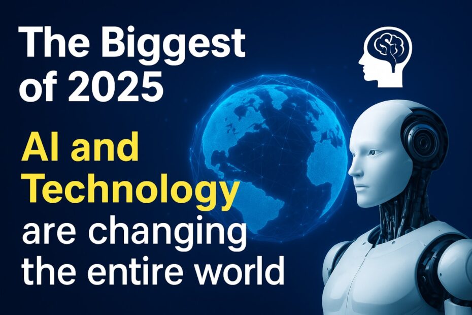 #AI2025 #FutureTechnology #ArtificialIntelligence #TechTrends #Innovation #DigitalTransformation #SmartTechnology #AIRevolution #Tech2025 #FutureOfWork #GlobalTechnology #AIImpact #TechWorld #FutureReady #NextGenTech