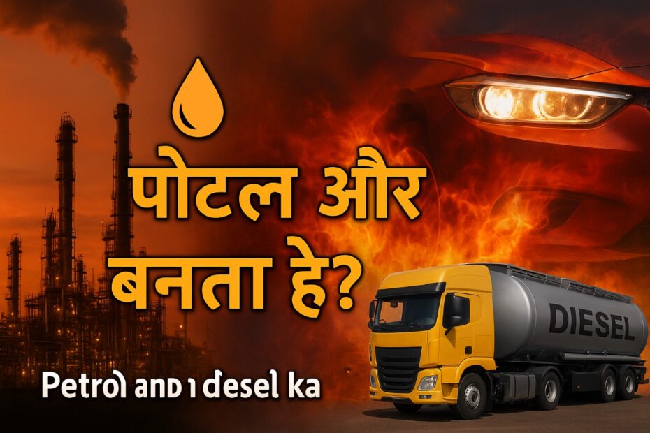 पेट्रोल डीजल का उत्पादन