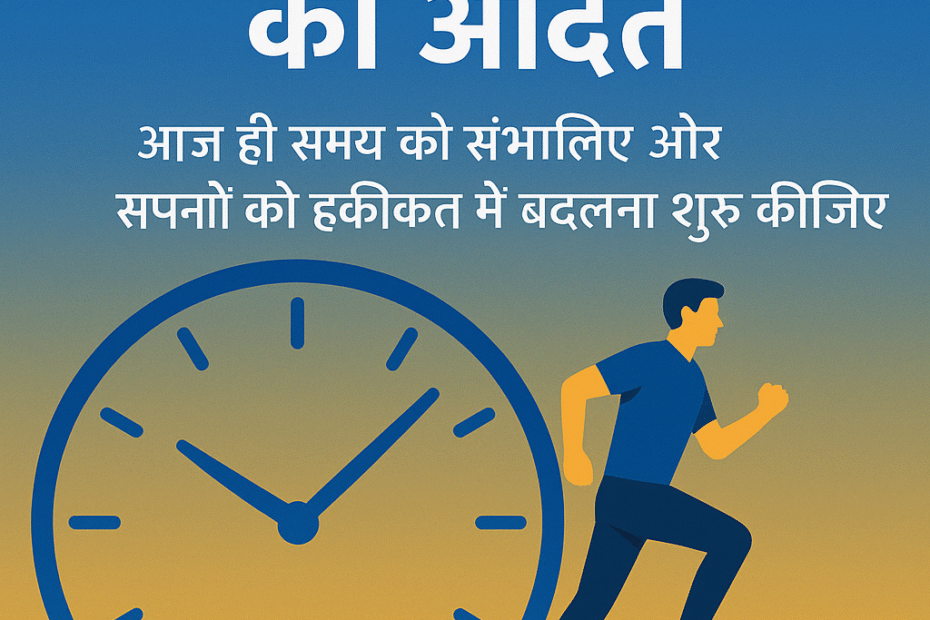 समय का सही इस्तेमाल