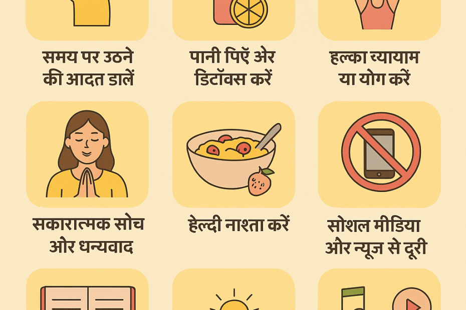 सुबह जल्दी उठने के फायदे
