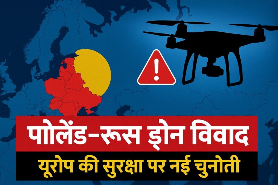 पोलैंड रूस ड्रोन विवाद