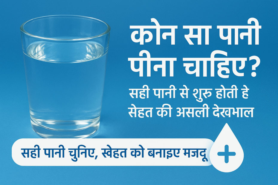 कौन सा पानी पीना चाहिए